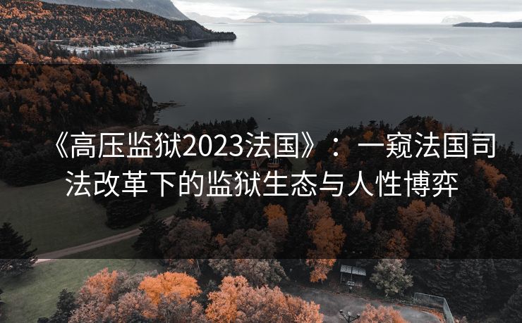 《高压监狱2023法国》:一窥法国司法改革下的监狱生态与人性博弈 《高压监狱2023法国》:一窥法国司法改革下的监狱生态与人性博弈